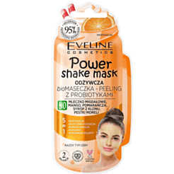 Üz Üçün Maska Pilinq Eveline Power Shake Mask Qidalandırıcı 10 ml