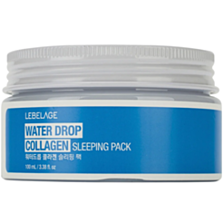 Üz Üçün Gecə Maskası Lebelage Water Drop Kollaqen Nəmləndirici 100 ml