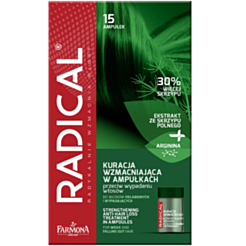 Saç Serumu Farmona Radical Saç Tökülməsinə Qarşı Gücləndirici Konsentrat 15 x 5 ml