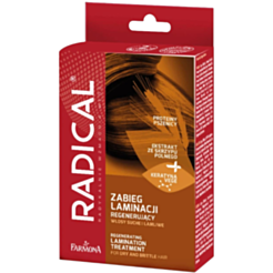 Saç Serumu Quru Və Kövrək Saçlar Üçün Farmona Radical Bərpaedici Laminasiya Müalicəsi 15 ml + 15 ml