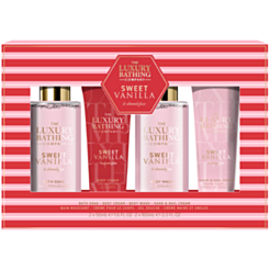 Hədiyyə Dəsti Luxury Bathing 4-lü Top To Toe Essentials Red