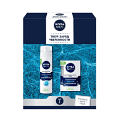 Подарочный набор для мужчин Nivea Лосьон после бритья 100 мл и Пена для бритья 200 мл
