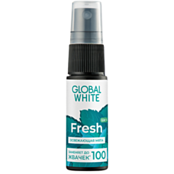 Ağız Boşluğu Üçün Sprey Global White Təravətləndirici 15 ml