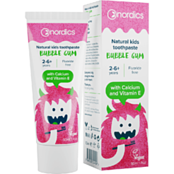Детская зубная паста Nordics Kids Bubble Gum 50 мл