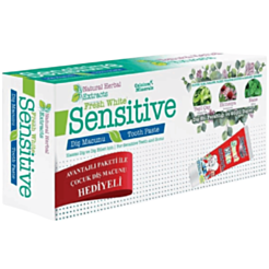 Зубная Паста Favori Fresh White Sensitive Зеленый Чай и Мята 75 мл + Детская Зубная Паста 75 мл