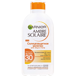 Крем солнцезащитный Garnier Ambre Solaire Spf 30+ 200 мл
