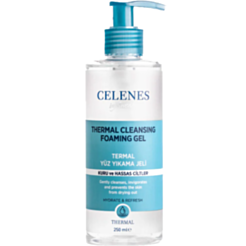 Üz Yuma Üçün Köpük Celenes Thermal Quru Və Həssas Dəri Üçün 250 ml