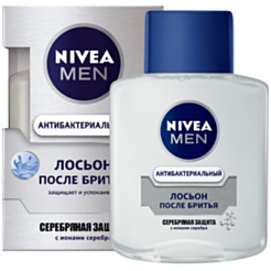 Təraş Sonrası Losyon Nivea Men Gümüşü Müdafiə 100 ml