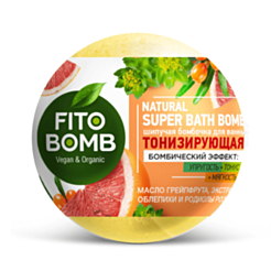 Бомбочка для ванны Fito Bomb Тонизирующая 110 г