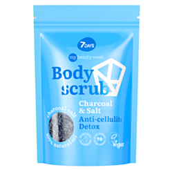 Bədən Skrabı 7 Days My Beauty Week Kömür Duz Detoksu 250 gr