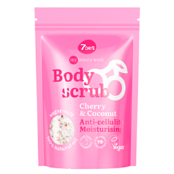 Bədən Skrabı 7 Days My Beauty Week Nəmləndirici Albalı Və Kokos 250 gr