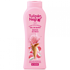 Duş Geli Tulipan Negro Yummy Cream Çiyələk Öpüşü 650 ml