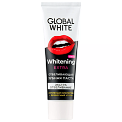 Зубная паста Global White Extra Whitening Отбеливающая 30 г