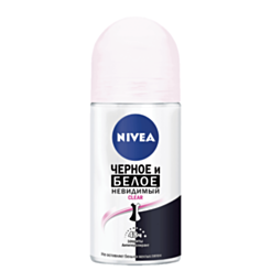 Roll On Dezodorant Qadın Üçün Nivea Clear Ağ Və Qara 50 ml