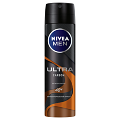 Sprey Dezodorant Kişilər Üçün Nivea Men Ultra Karbon 150 ml