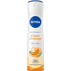 Sprey Dezodorant Qadınlar Üçün Nivea Təravətli Portağal 150 ml