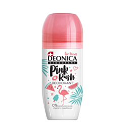 Roll On Dezodorant Yeniyetmələr Üçün Deonica Pink Rush 50 ml