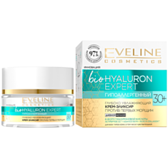 Üz Kremi Eveline Bio Hyaluron Expert Nəmləndirici 30+ 50 ml