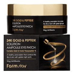 Göz Patçiləri Farm Stay 24K Gold & Peptide 60 ədəd