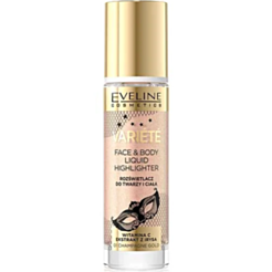 Хайлайтер для лица и тела Eveline Variete Liquid Champagne Gold 01