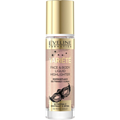 Haylayter Üz Və Bədən Üçün Eveline Variete Liquid Rose Gold 02