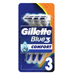 Kişi Üçün Birdəfəlik Ülgüc Gillette Blue 3 Comfort 3 ədəd