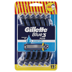 Мужские Бритвы Gillette Blue 3 Plus Comfort 12 шт