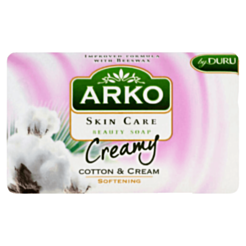 Твердое мыло Arko Cotton 90 г