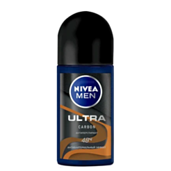 Roll On Dezodorant Kişilər Üçün Nivea Men Ultra Karbon 50 ml