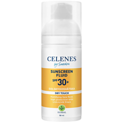 Солнцезащитный флюид Celenes Herbal Dry Touch Spf 30+ 50 мл