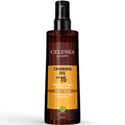 Масла для загара Celenes Herbal Spf 15+ 200 мл