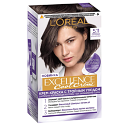 Краска для волос Loreal Excellence Cool Creme Светлый Каштан 5.11