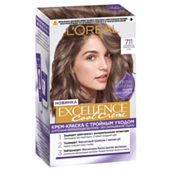 Saç Boyası Loreal Excellence Cool Creme Qumral 7.11