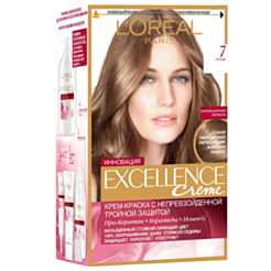 Краска для волос Loreal Excellence Русый 7 