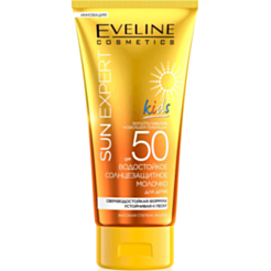 Günəşdən Qoruyucu Kosmetik Süd Eveline Sun Expert Suyadavamlı Uşaqlar Üçün Spf 50+ 150 ml