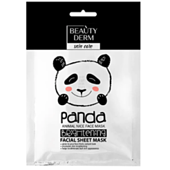 Parça Üz Maskası Beautyderm Animal Panda 25 ml