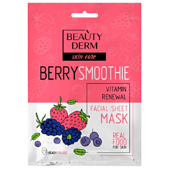 Тканевая маска для лица Beautyderm Berry Smoothie 25 мл