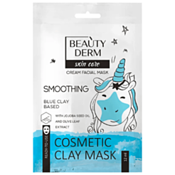 Маска для лица Beautyderm Blue Clay Разглаживающая 12 мл