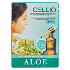 Parça Üz Maskası Cellio Aloe 25 ml