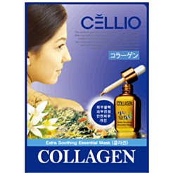 Parça Üz Maskası Cellio Kollagen 25 ml