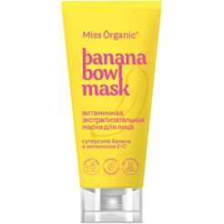 Üz Maskası Miss Organic Banana Bowl Ekstra Qidalandırıcı 50 ml