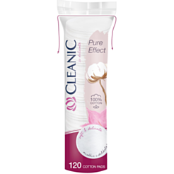 Ватные диски Cleanic Pure Effect 120 шт