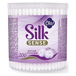 Pambıq Çubuqları Ola! Silk Qabda 200 ədəd