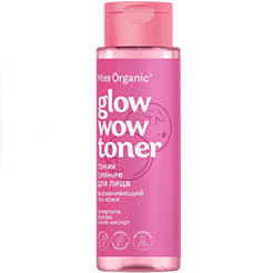 Тоник Miss Organic Glow Now выравнивающий тон кожи 190 мл