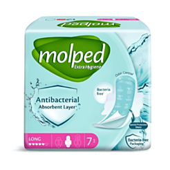 Женские прокладки Molped Antibacterial Long 7 шт