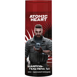 Kişi Üçün Şampun Atomic Heart Nəmləndirici 400 ml