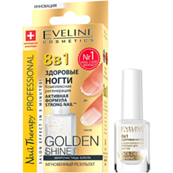 Dırnaq Qulluqu Eveline Nail Therapy Professional Kompleks Regenerasiya Golden Shine