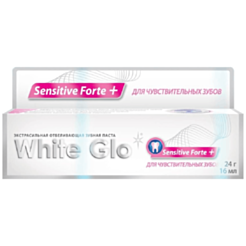 Diş Məcunu White Glo Sensative Forte+ Ağardıcı Həssaslığı Azaltmaq Üçün 24 gr