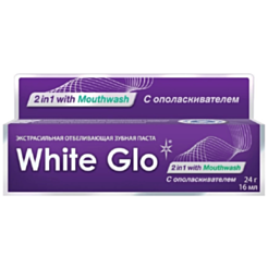 Diş Məcunu White Glo 2-si 1-də Ağız Qarqarası 24 gr