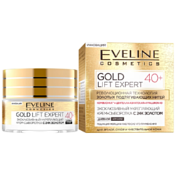 Üz Kremi Eveline Gold Lift Expert Möhkəmləndirici 40+ 50 ml